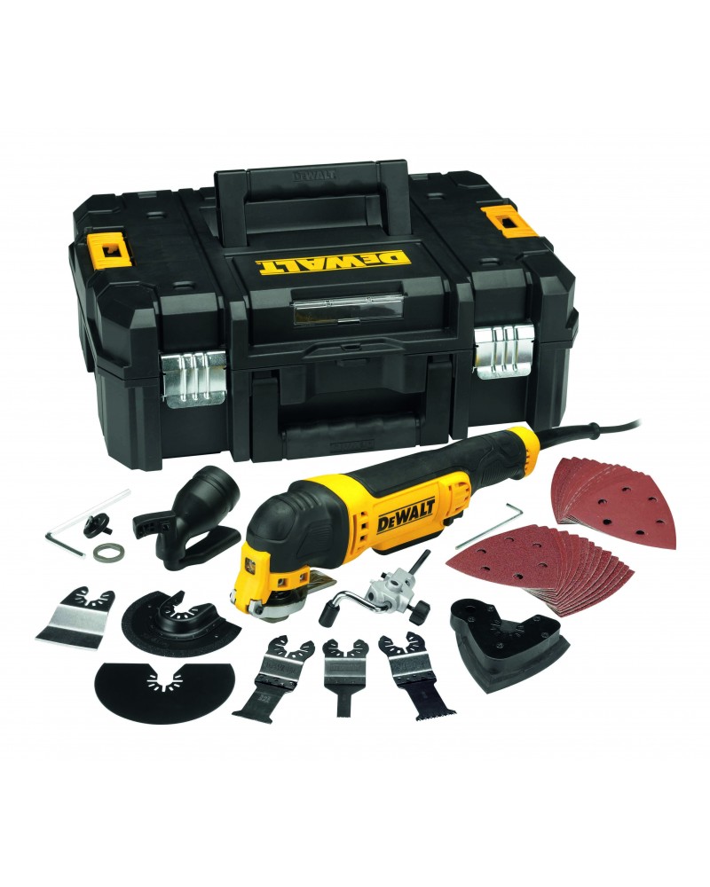DEWALT DWE315KT MULTITOOL 300W WITH CHUCK AND 12 ACCESSORIES