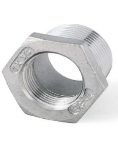HEXAGONAL BUSHING M/F STAINLESS STEEL AISI 316 / A4