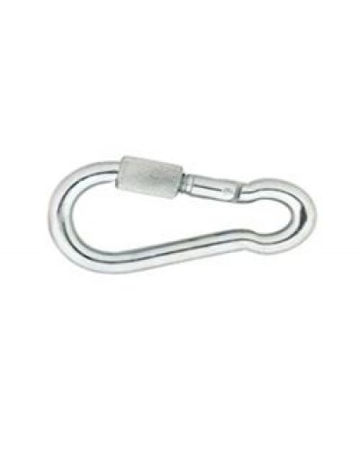 SNAP HOOK WITH SCREW STAINLESS STEEL DIN5299